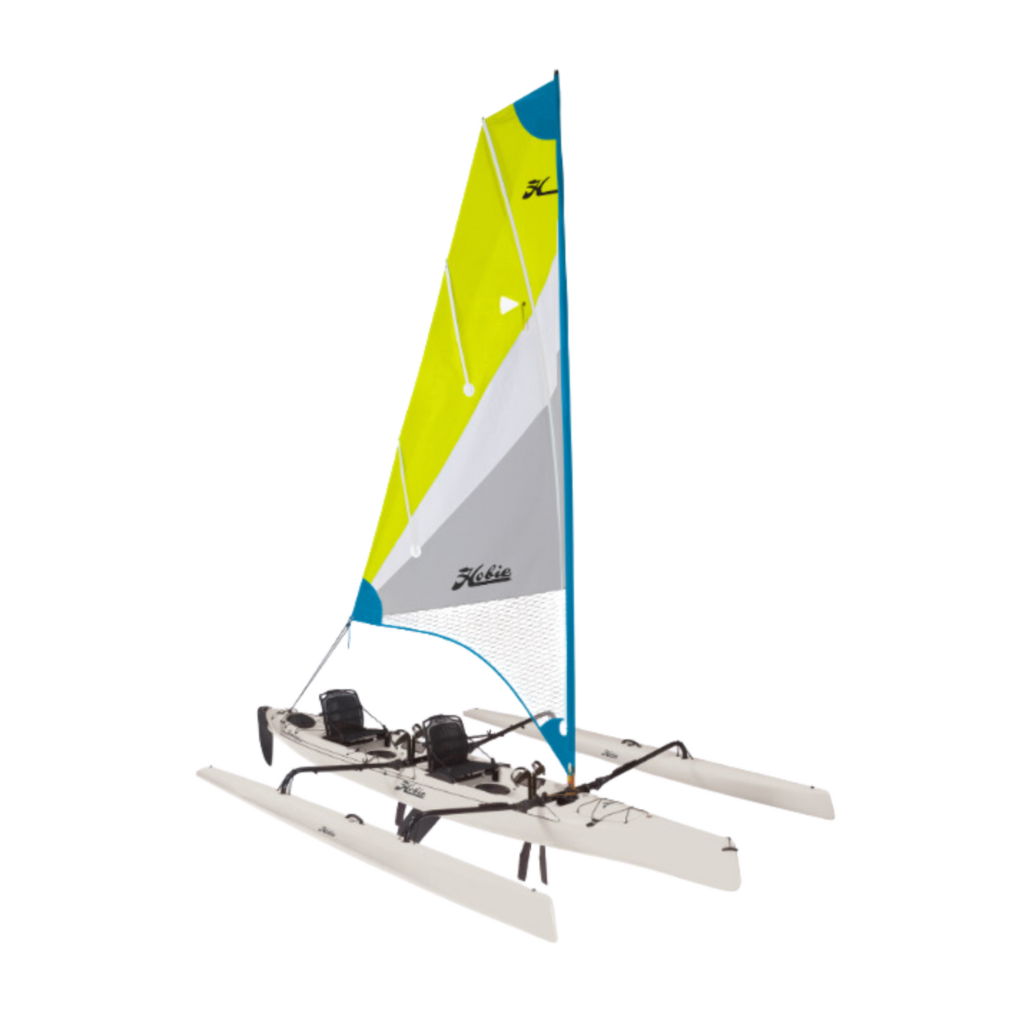 Hobie Kayak Tandem Island (2) MD 180 TURBO Kick-Up Fin Dune - DEMO