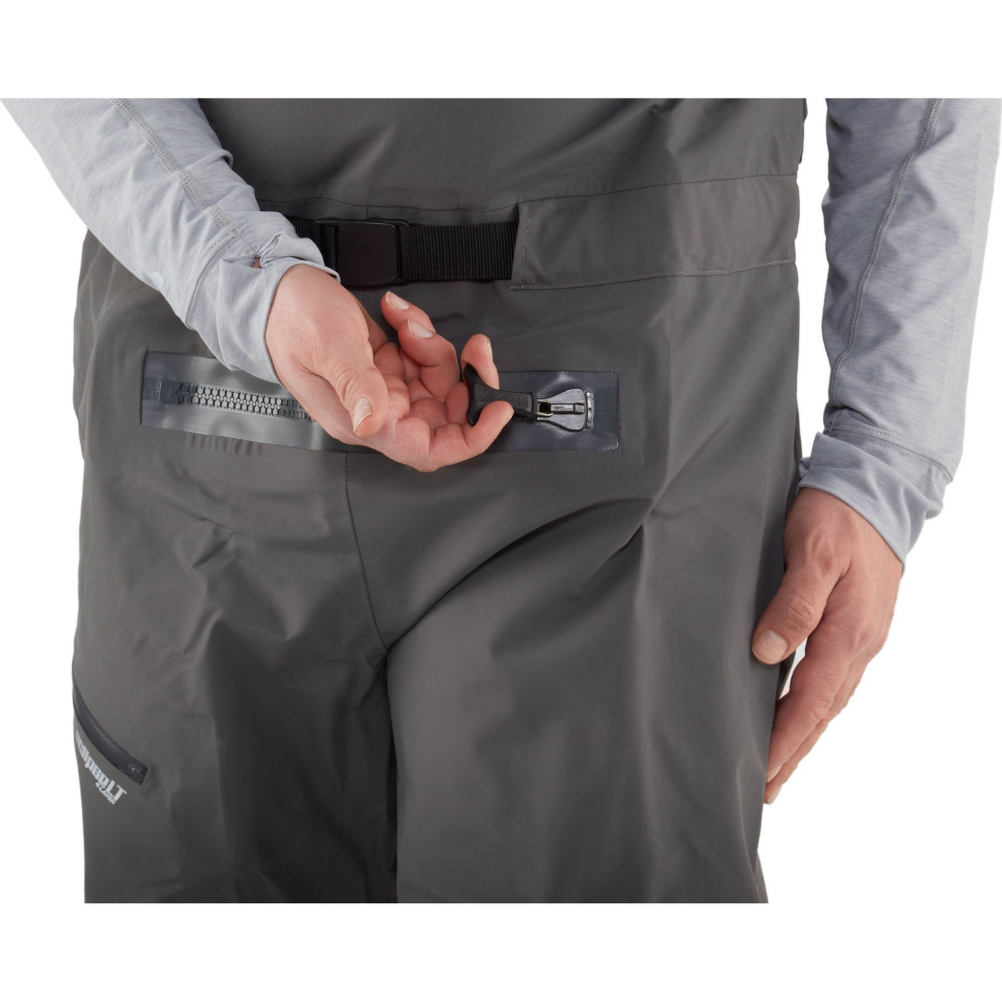 NRS pantalon étanche Sidewinder Bib Dark Shadow