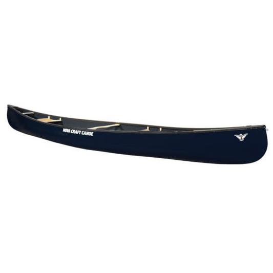 Nova Craft Canoe Fox 14 Blue Steel Wooden Gunwales