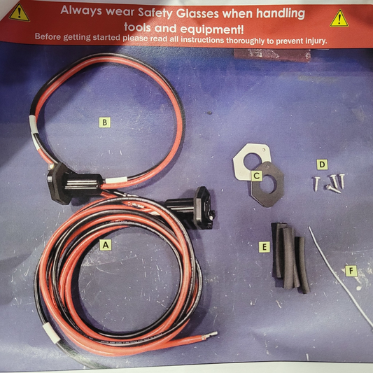 Old Town Acc. 12v #8AWG wiring kit for AutoPilot 120/136