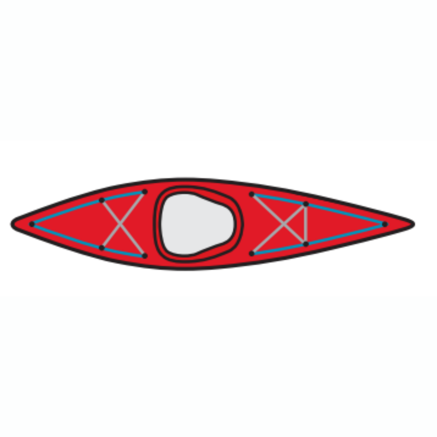 P&H Kayak Leo MV with fin