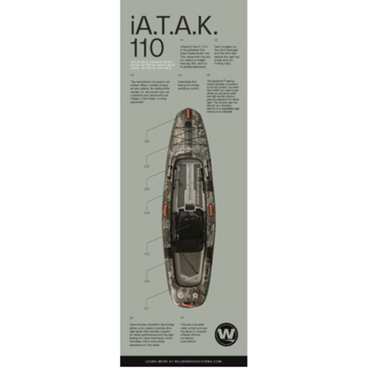 Pelican Kayak Gonflable iATAK 110 Camo