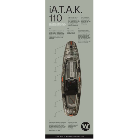 Pelican Inflatable Kayak iATAK 110 Camo