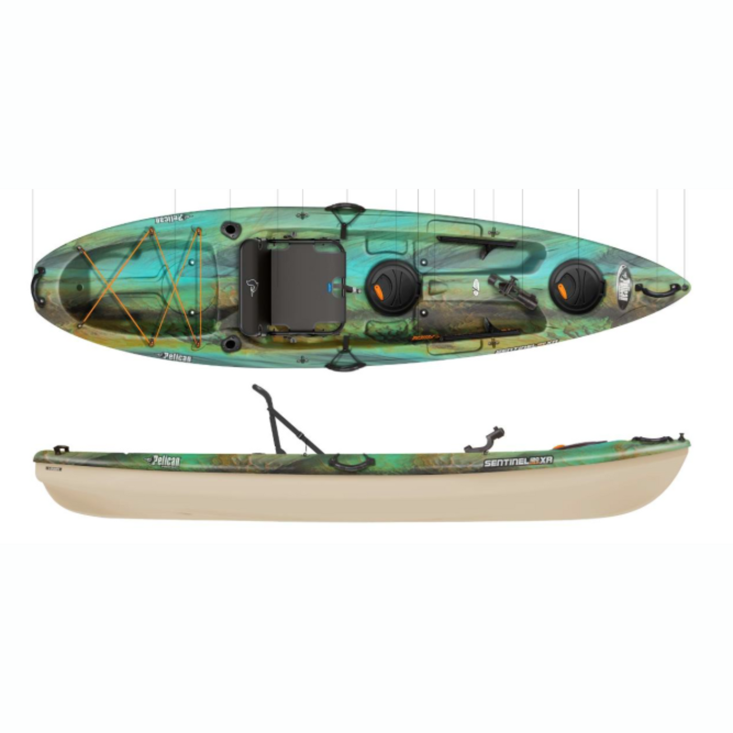 Pelican Kayak Sentinel 100XR Angler Amazine