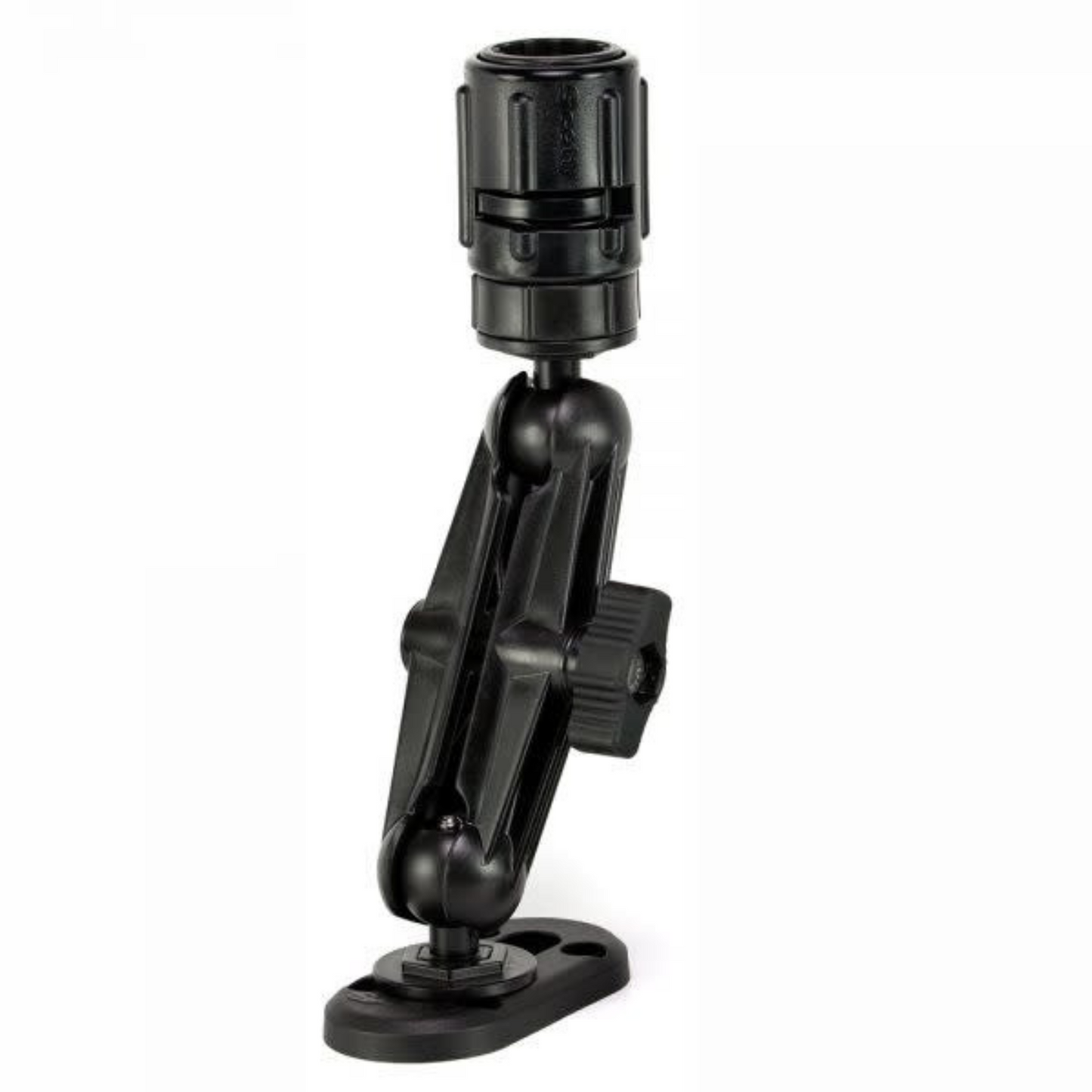 Scotty 151 Ball Mount with 440-1 Rail and 438 Head - 1" Ball Mount with Gear Head &amp; Track