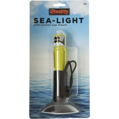 Scotty 835 LED Light with Suction Cup Mount - SEA-Light with Suction Cup Mount