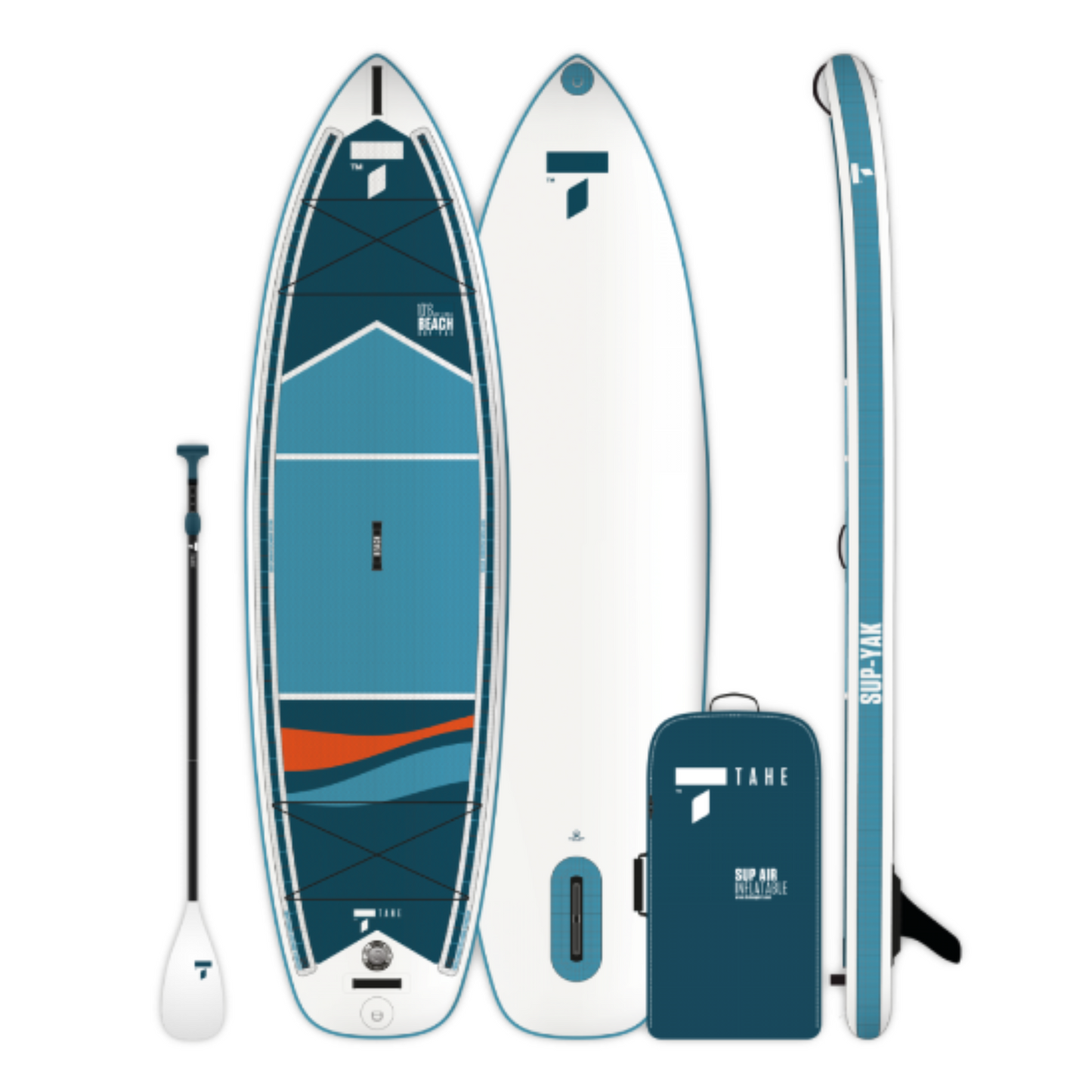 Tahe Marine SUP-YAK Gonflable 10.6' (Sans banc)