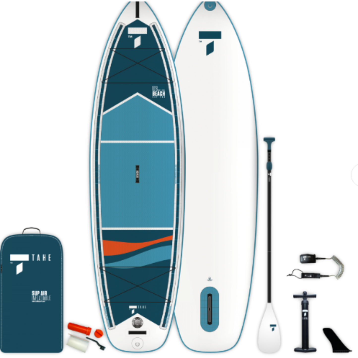 Tahe Marine SUP-YAK Hybrid pack 10.6' (With Bench)