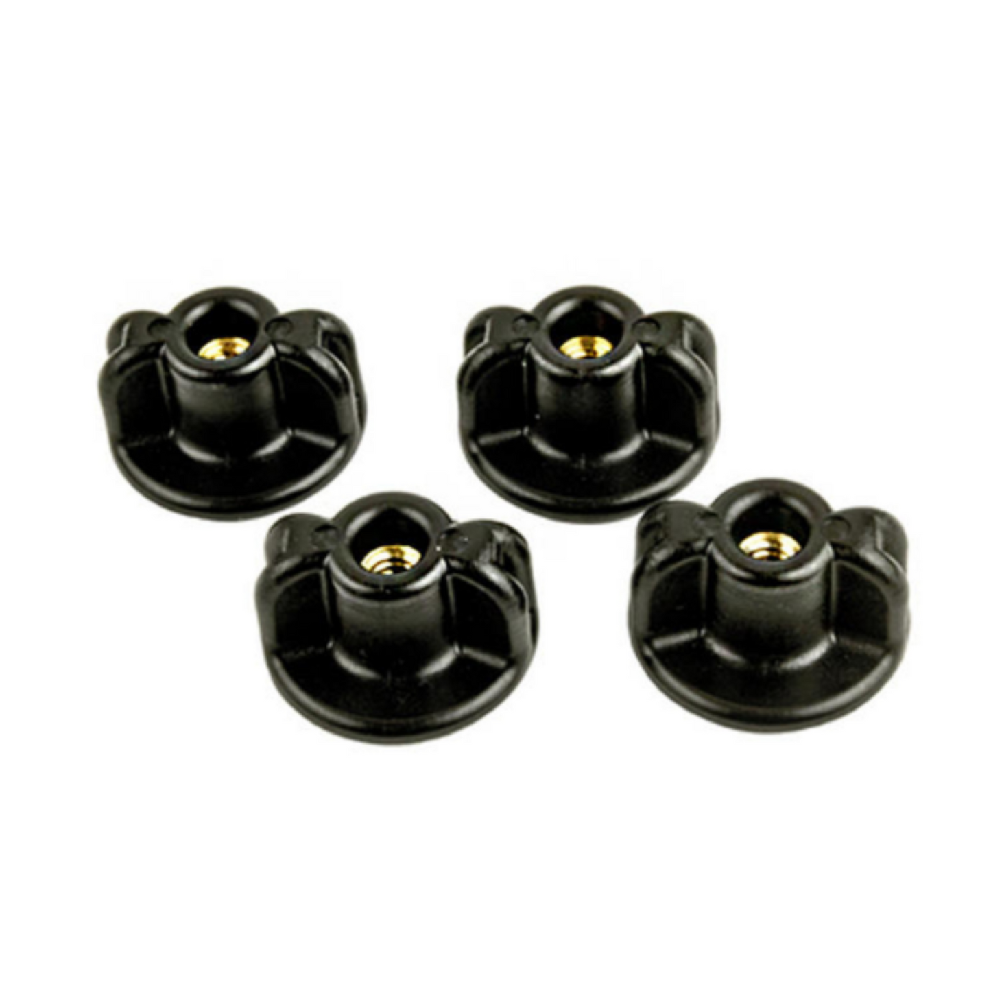 YakAttack Acc. Lopro WingKnob, 1/4-20 Threads, Brass Insert, 4 pack