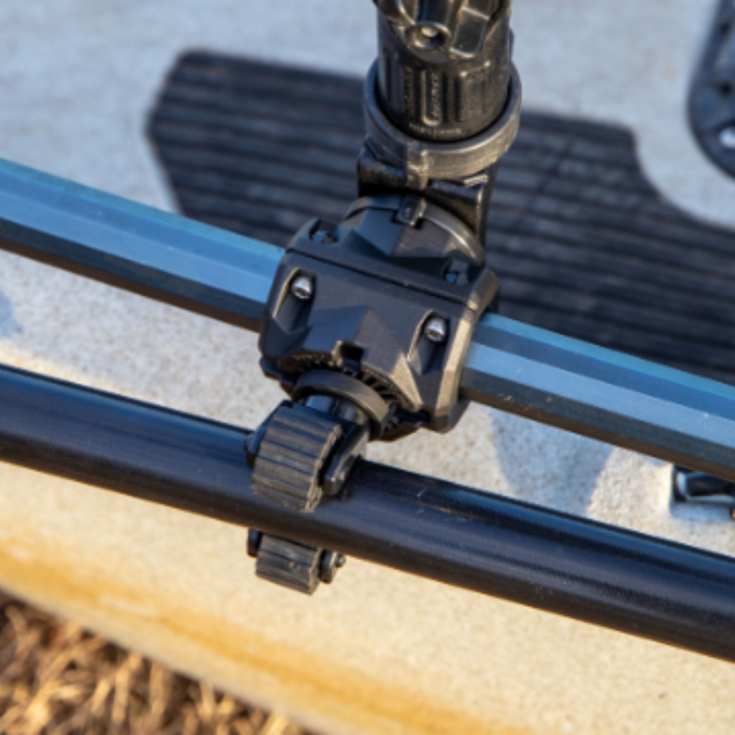 YakAttack Acc. MightyMount Duo Rail Adapter - Two Pack, Compatible with Hobie H-Rail