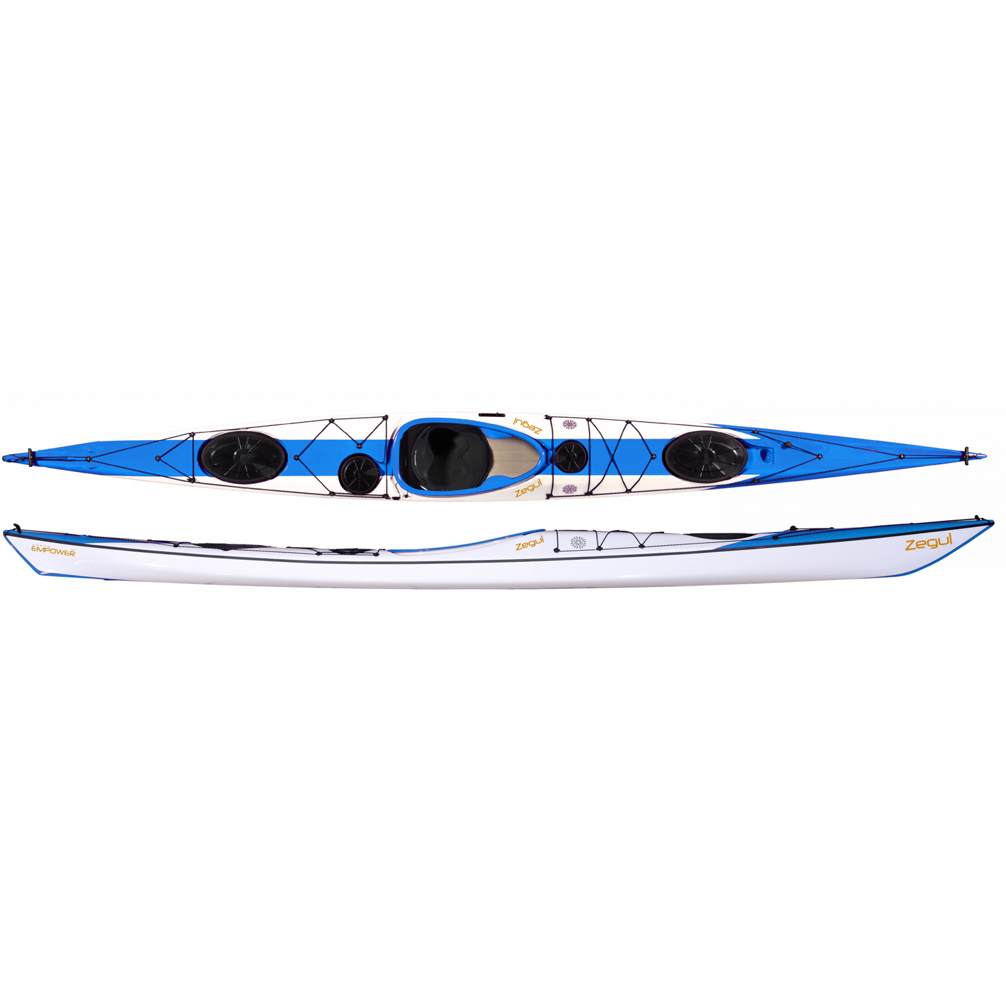 Zegul Kayak Arrow Empower HV ACORE White-Blue-White