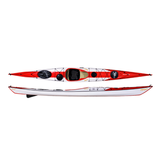 Zegul Kayak Arrow Play HV ACORE White-Red-White