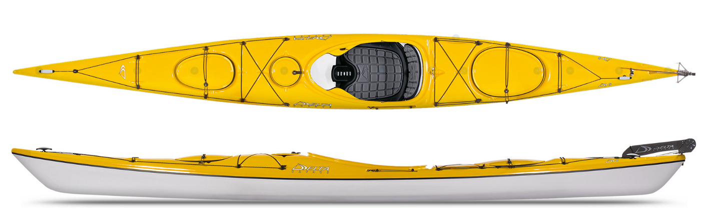 Delta Kayak 16 avec Gouvernail