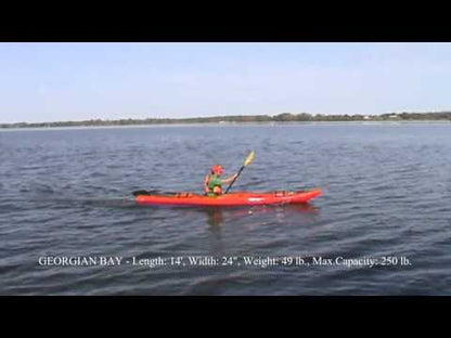 ClearWater Design kayak Georgian Bay avec Gouvernail