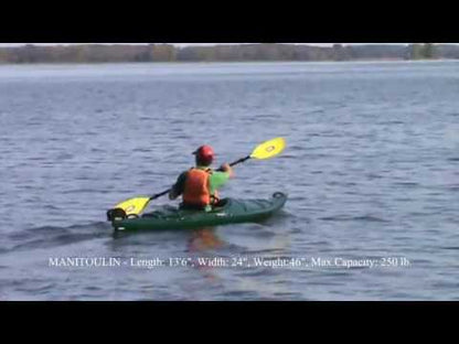 ClearWater Design Kayak Manitoulin avec Gouvernail