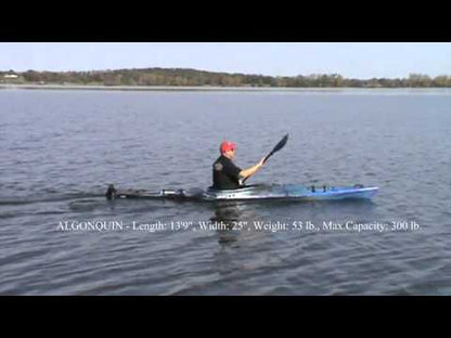 ClearWater Design kayak Algonquin avec Gouvernail